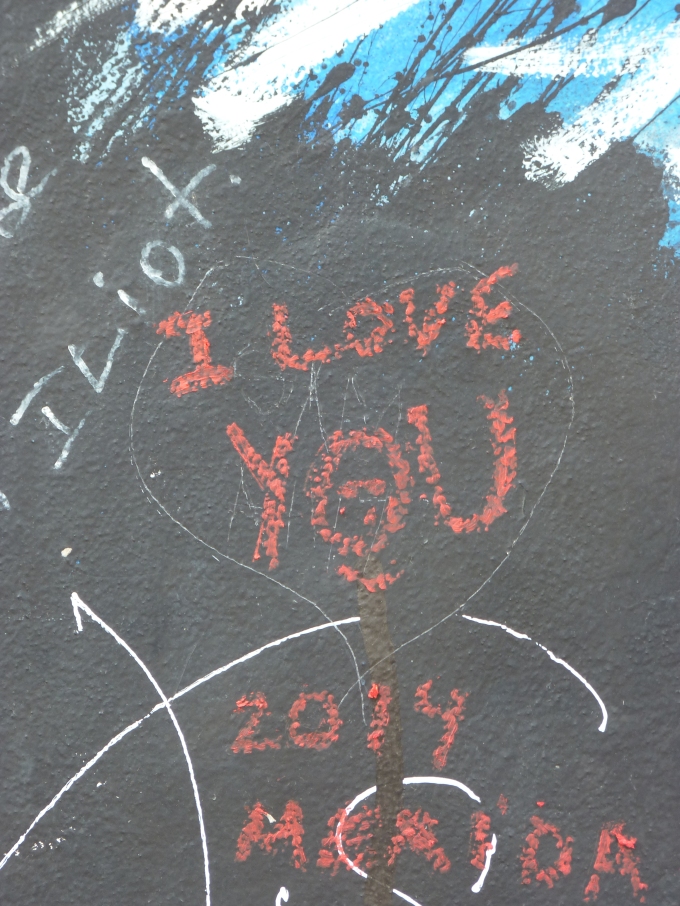 Pintadas en el Muro de Berlín (2014)
